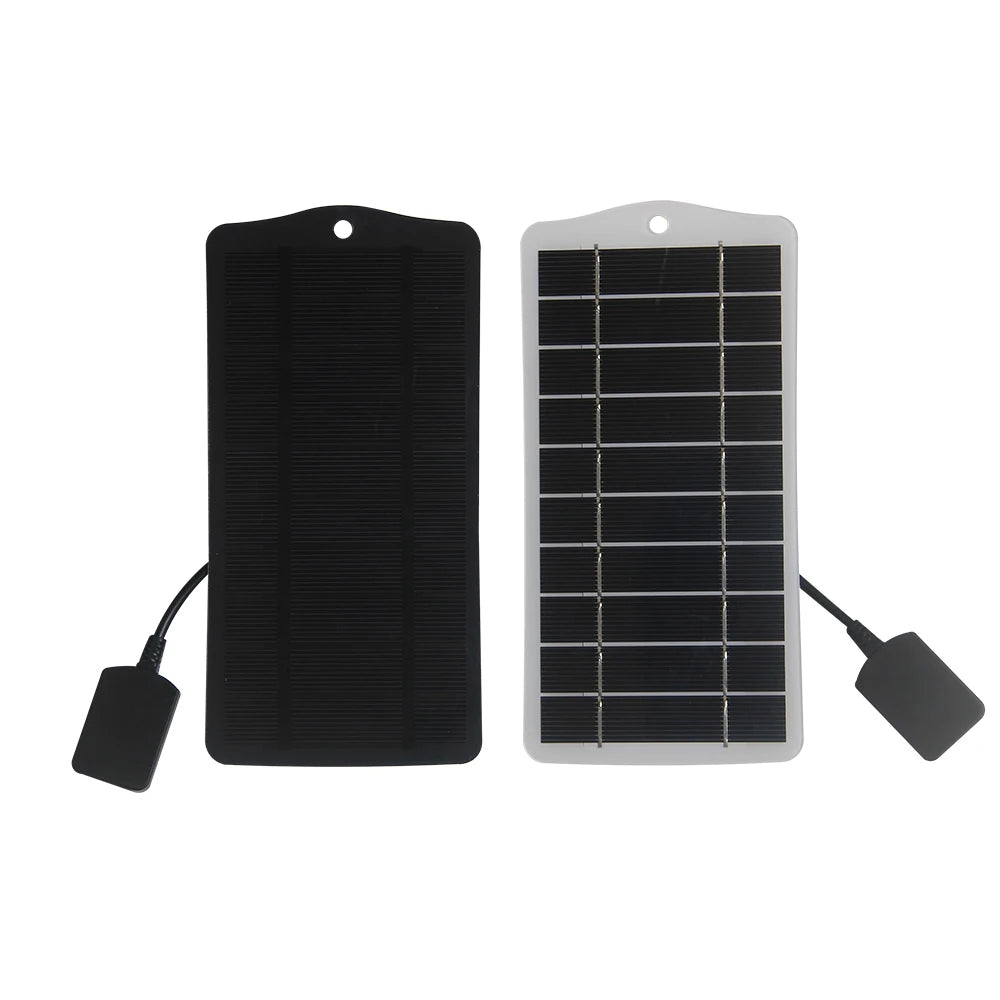 5W 5V Solar Panel Charger for iPhone Mobile Power Bank, Portable Outdoor Solar Charger detail image 10