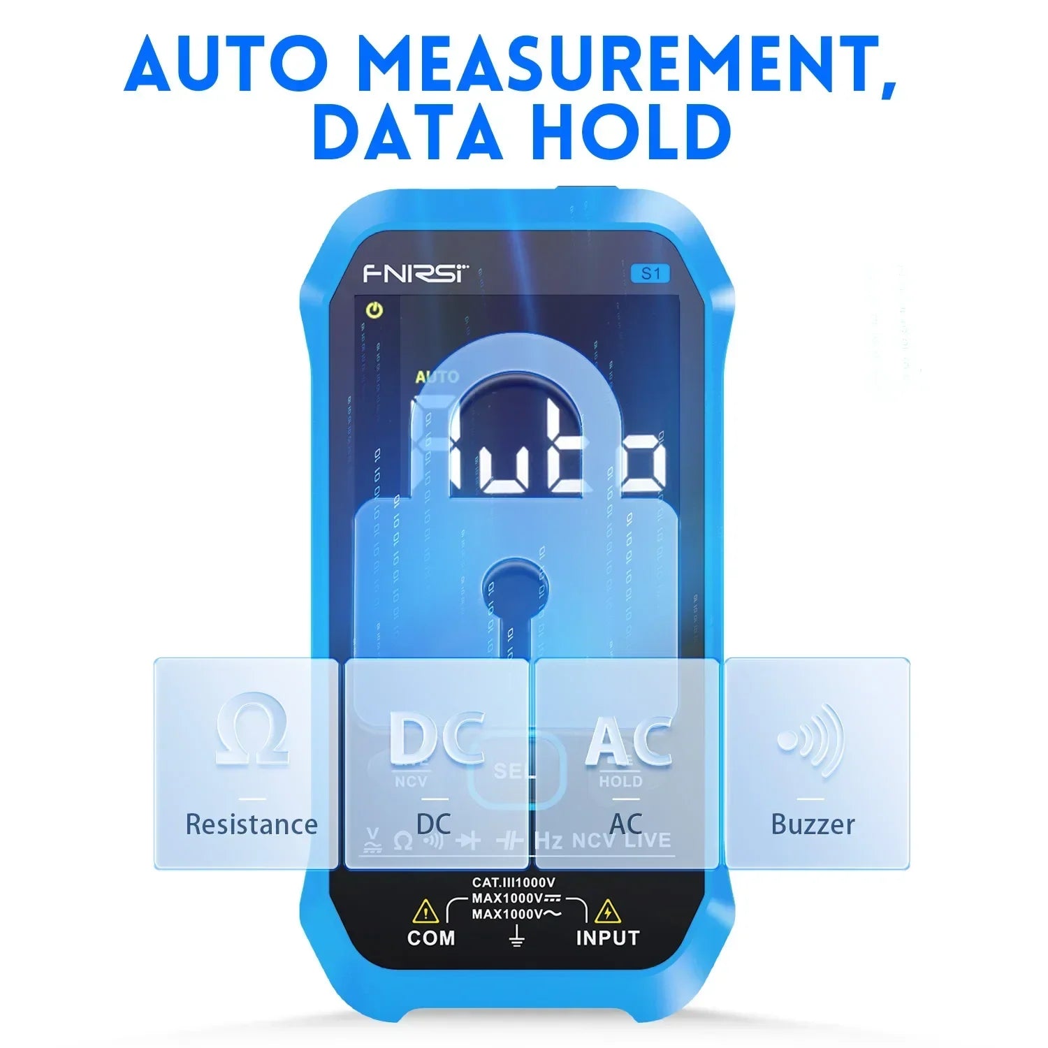 FNIRSI S1 Smart Digital Multimeter Live Tester detail image 6