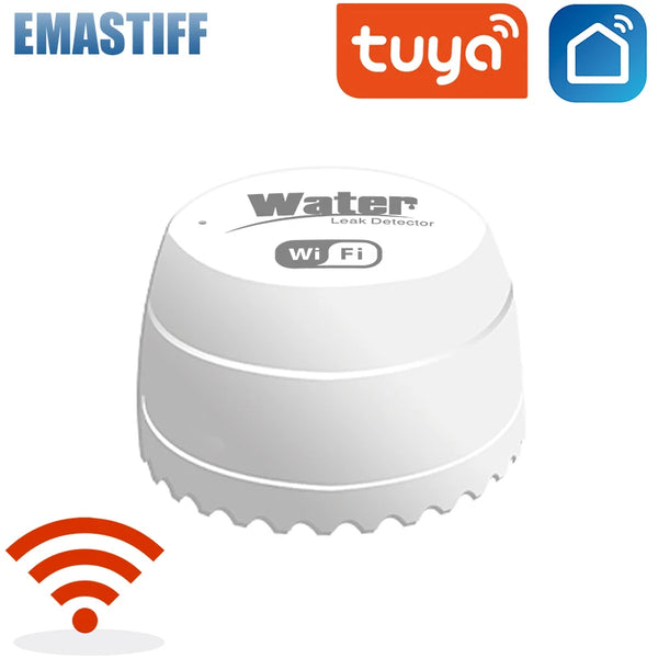 Wifi Water Detector Leakage Sensor Alarm Leak Detector 40DB Sound Tuya smart Smart Life APP Flood Alert O product image
