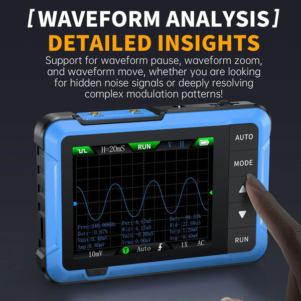 FNIRSI DSO510 New Mini Digital Oscilloscope detail image 2