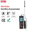 UNI-T Hot Wire Anemometer UT362H Split Design Wind Meter Wind Velocity Volume Temperature Measurement product image