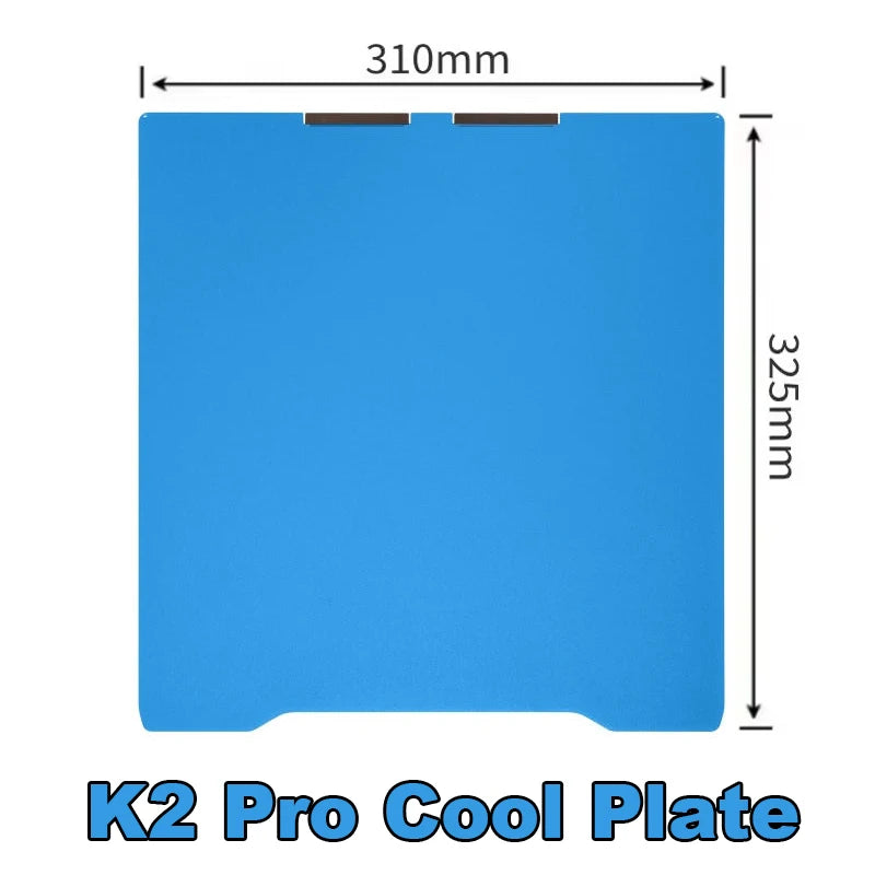 Cool Plate For Creality K2 Pro 3D Printer Hotbed Double Side Spring Steel Sheet Build Plate For Creality K2 Heatbed Cool Plate