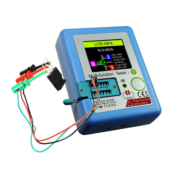 LCR-MF9 1.8" TFT LCD Display Multi-meter Transistor Tester Diode Triode Capacitor Resistor detail image 5