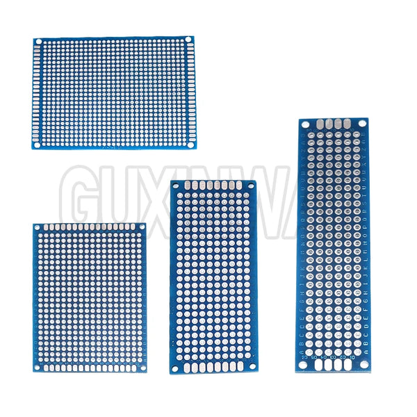 5-10PCS Prototype BoardsBlue Circuit Perfboard PCB 3x7cm 4x6cm 5x7cm 7x9cm Double Sided Circuit Boards DIY Electronic Kit