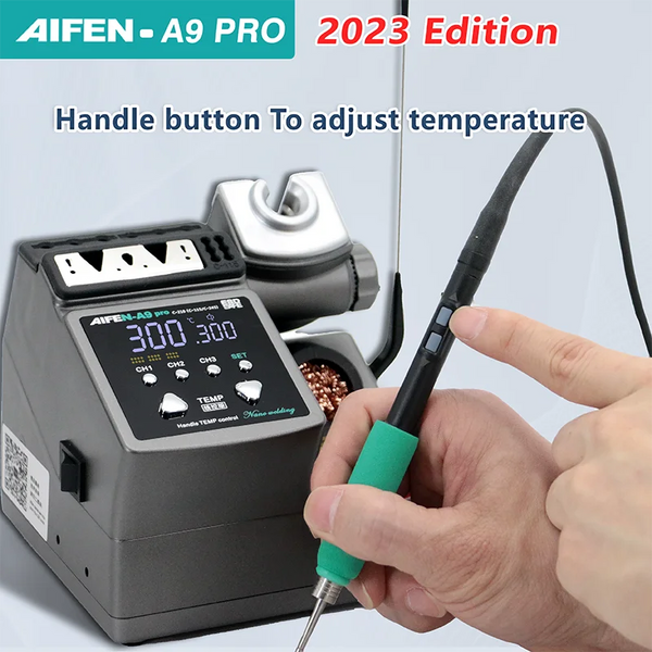 AIFEN A9PRO Soldering Station Compatible SUGON Soldering Iron Tip 210/245/115 Handle Control detail image 5