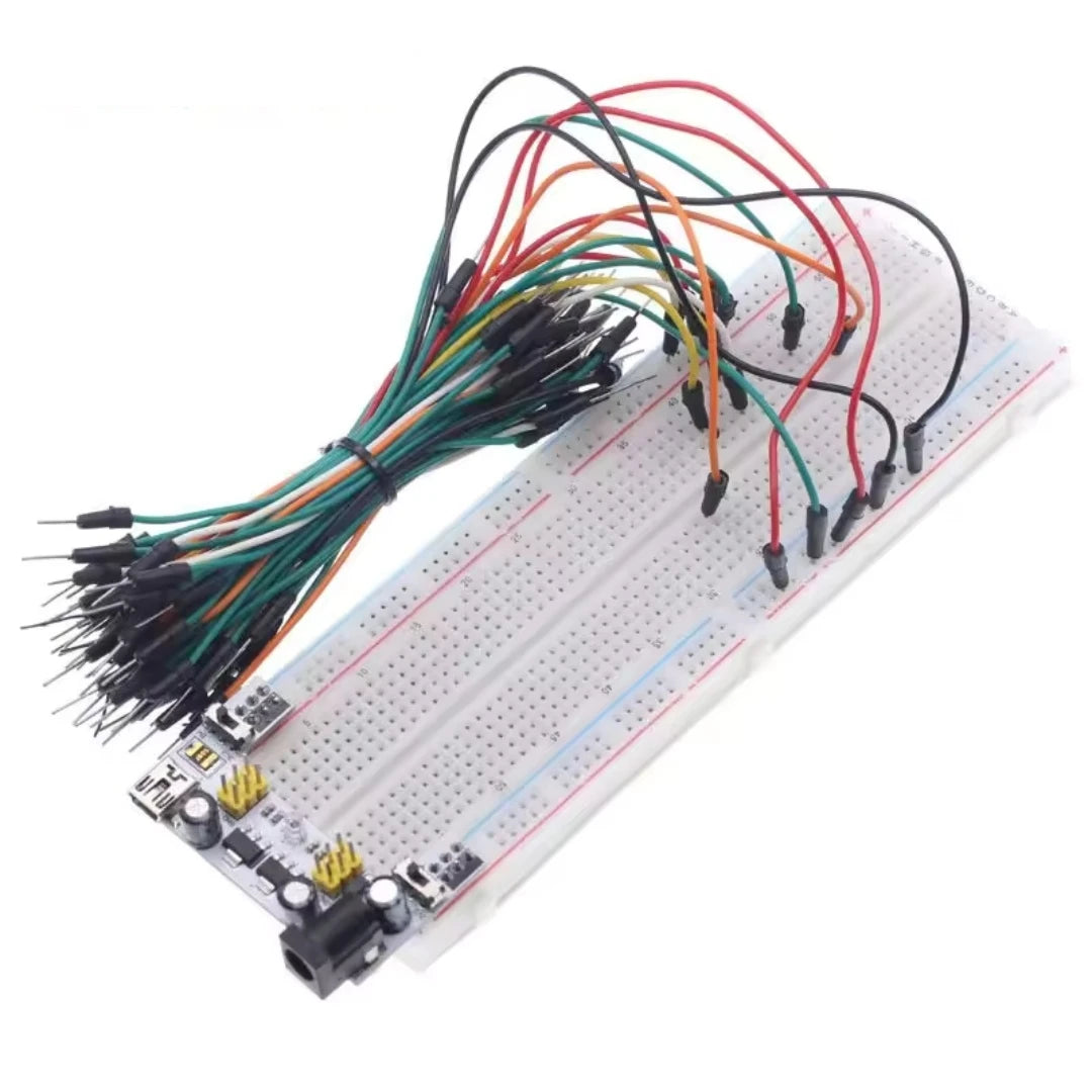 MB-102 Breadboard 400 830 Points Solderless PCB Prototype Board MB102 Power Module 65 detail image 11