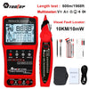 TOOLTOP 3 in 1 LAN Cable Tester Visual Fault Locator Multimeter 600M Length Measure Cable Mapping POE Rj4 product image