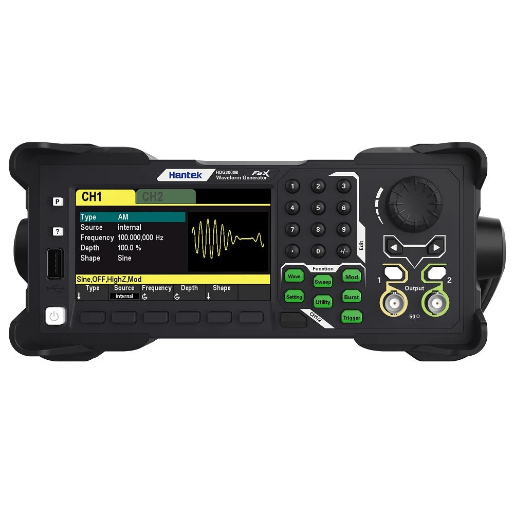Hantek HDG3102B 5 in 1 Arbitrary Waveform Generator Function Generator + Pluse Generator + detail image 2