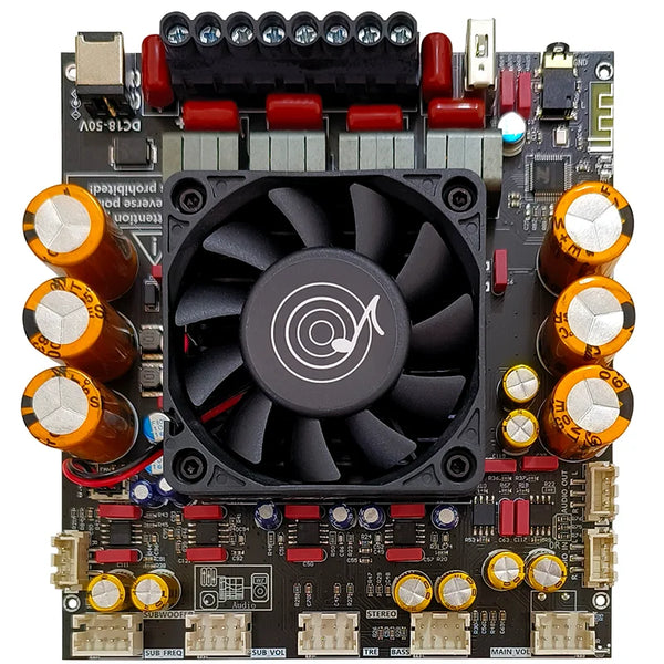 ZK-AS21P TPA3255*2 2.1 Channel Bluetooth Power Amplifier Board 300W+300W+600W High Power Low detail image 2