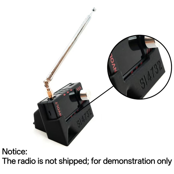 Holder for ATS MINI SI4732 DSP Radio with Built-in Sound Guide 3D Printed Material detail image 3