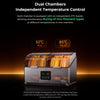 Creality Space Pi X4 Filament Dryer Dual Independent Heating Chambers Active Dehumidification FDM 3D Printer Filament Dryer Box