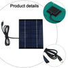 For Small Appliances Polycrystalline Silicon 2W Solar Panel Solar Power Charging Efficient detail image 4