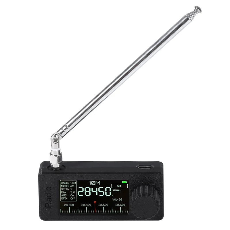 SI4732 0.5-108 MHz LSB USB AM FM LSB USB AM FM Pocket Mini Portable Radio Receiver detail image 7