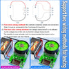 ‌Tuya WiFi Smart Battery Tester 18650 Capacity Meter USB Electronic Load Internal Resistance Detector with Real-Time APP Monitor