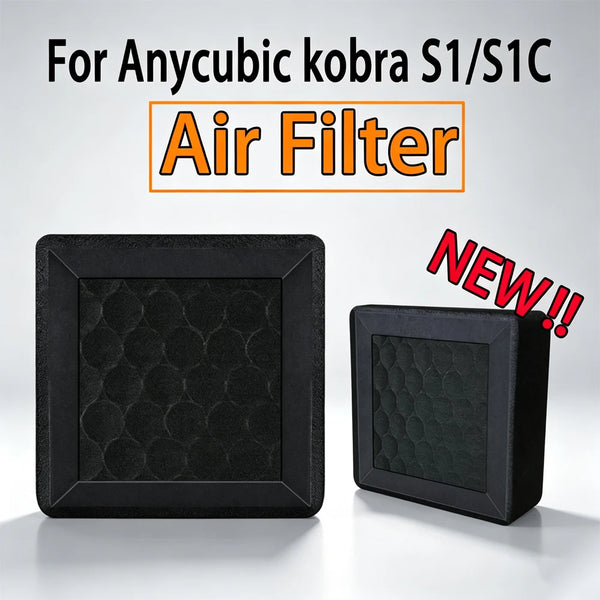 For Anycubic Kobra S1C Air Filter Activated Carbon Filter  for Anycubic Kobra S1 3D Printer Accessories