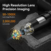 50-1000X Digital Microscope 4.3 Inch IPS 2MP HD Lens 8LED Adjust Light 2000mAh Electronic detail image 6