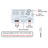 B29C-Smart Tuya Wifi Temperature And Humidity Sensor Switch With External Probe For Reliable Monitoring product image
