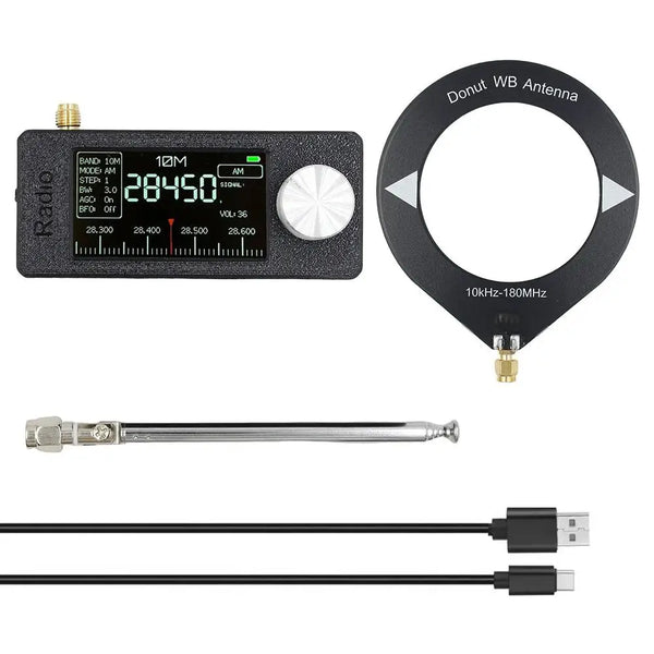 SI4732 0.5-108 MHz LSB USB AM FM LSB USB AM FM Pocket Mini Portable Radio Receiver detail image 8