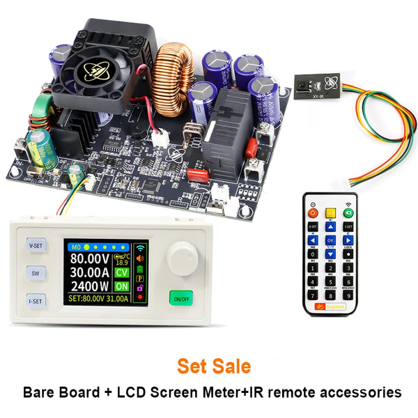 XY8030S 2400W 30A Buck DC Digital Power Supply Adjustable Step-Down Converter MPPT Charging detail image 11