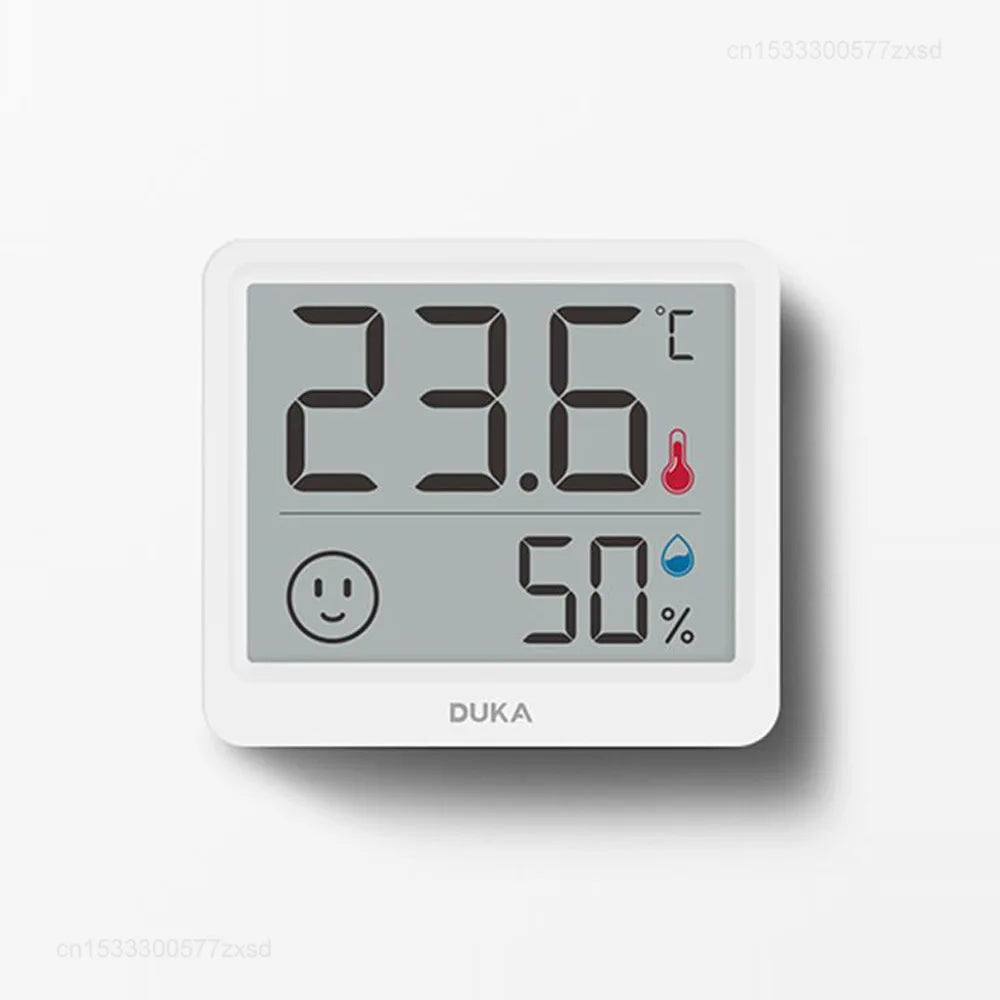 DUKA Atuman 2.5 Inch LCD Electronic Digital Temperature Humidity Meter Indoor Thermometer Hygrometer Weat product image
