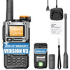 QUANSHENG UV-K5(8) V3 Walkie Talkie 2MB Memory 50-600MHz Air Band RX 5W Two Way Radio Type-C Wireless Copy Custom Firmware