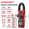 HABOTEST HT208D Clamp Meter 1000A 1000V AC DC True RMS Digital Clamp Meter Amperimetrica Capacitance Temperature Ohm Hz Tester