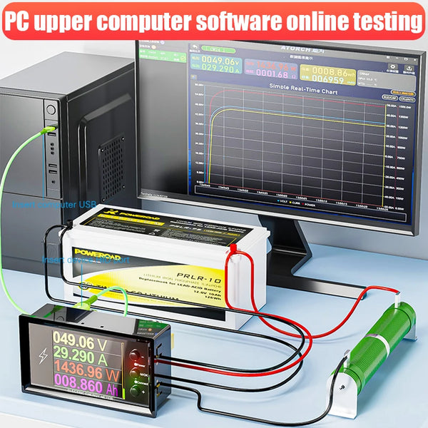 CW20 DC0-420V WiFi Tuya Smart Digital Lithium Battery Capacity Detection Tester DC Display detail image 4