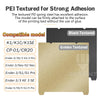For Creality K1 Build Plate K1C Bed Ender 3 V3 Se Ender 3 S1 Pro Plate Ender 5 S1 H1H PEO PEY PEI Sheet 235x235mm build plate