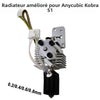 Quick Release Hotend Upgrade Kit Compatible with Anycubic Kobra S1 S1C Combo Aluminum Heat Sink Sensor Replacement Parts