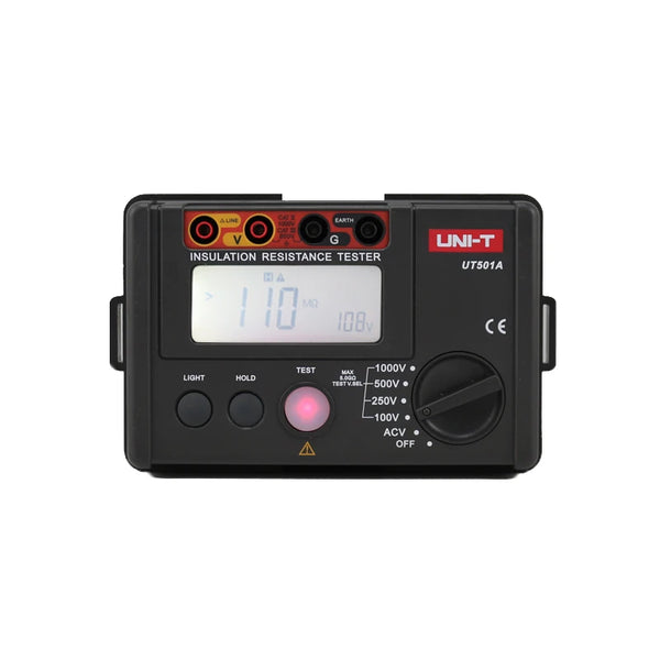 UNI-T UT501A Insulation Resistance Testers 1000V Digital Milliohm Meter 5G Ohm Tester Auto detail image 2