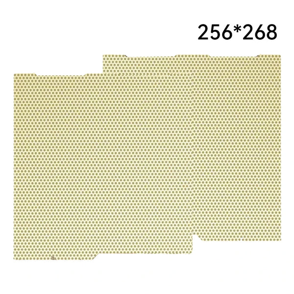 Kobra 3 Build Plate Kobra 3 Pei Textured PEO 256x268 For Anycubic Kobra 3 Combo Build Plate Spare Parts Double Sided Heat Bed