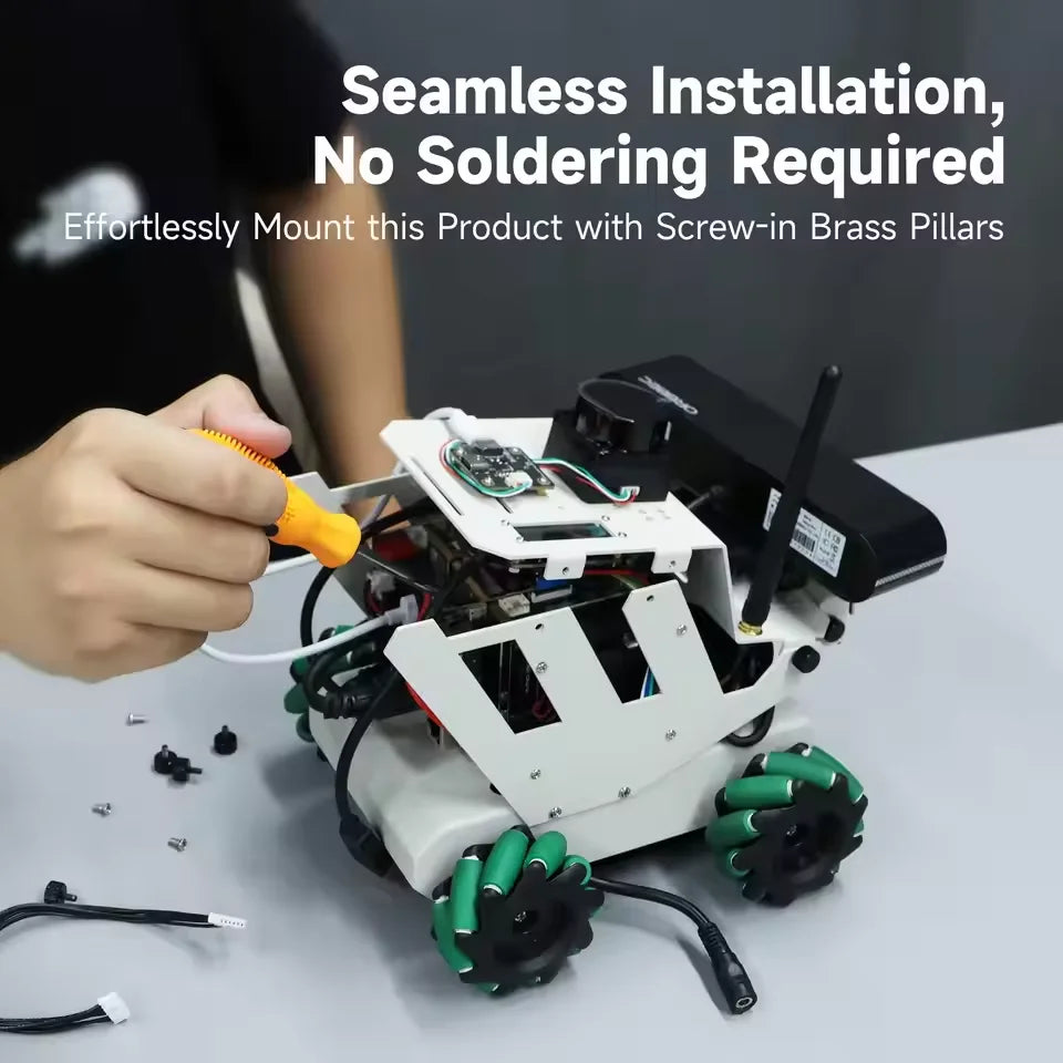 Yahboom RDK ROS2 Robot Programmable Smart Car Kit with Mecanum Wheel Depth Camera Lidar detail image 3