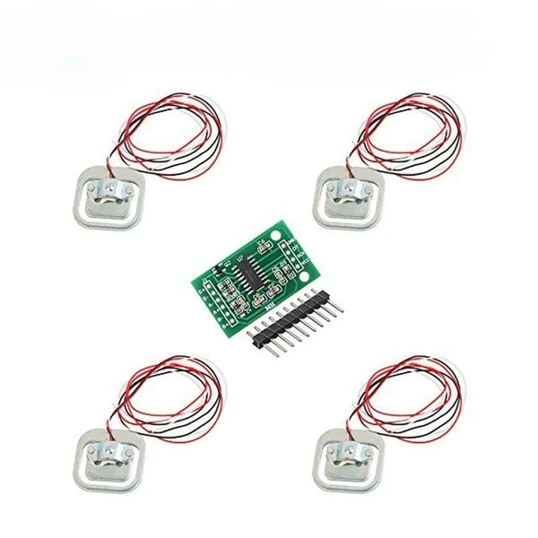 High Precision HX711 Load Cell Module with 4PCS 50kg Weight Sensors - DIY Electronic Scale detail image 3