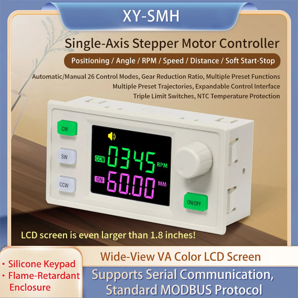 XY-SMH Stepper Speed Motor Controller PLC Forward and Reverse Rotation Pulse Delay detail image 3