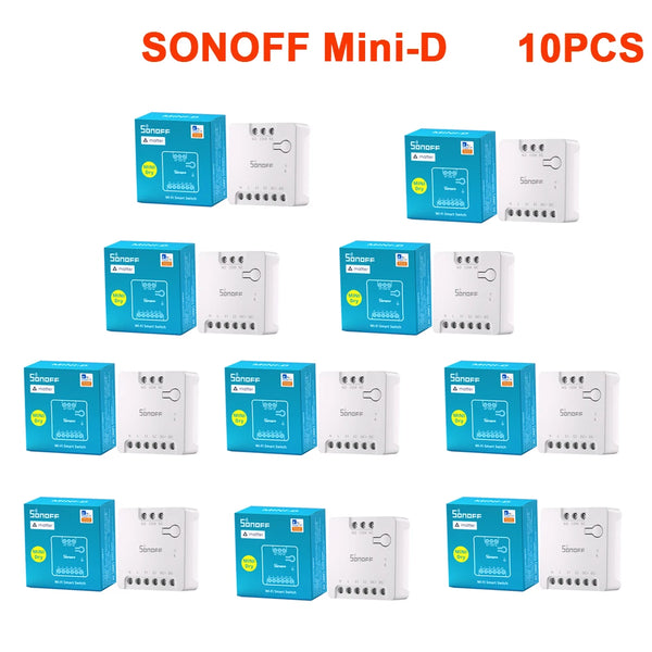 SONOFF MINI-D MINI Dry WiFi Smart Switch Dry Contact AC/DC Matter Switch For Garage Door detail image 11