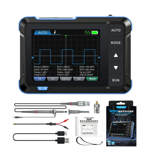 FNIRSI DSO153 Mini Oscilloscope Signal Generator Oscope Tool detail image 8