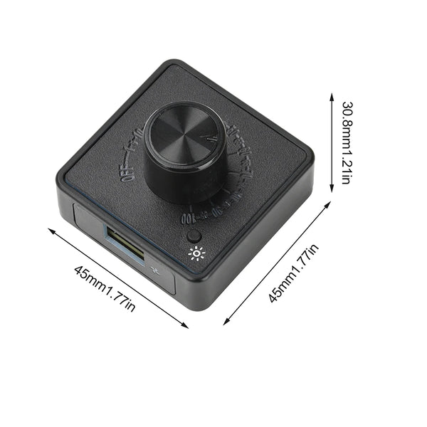 4 Wire Fan PWM Speed Controller PD QC Fast Charging Type C DC 24V 12V 5V Cooling Fan Speed detail image 5
