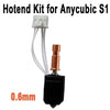 Quick Release Hotend Upgrade Kit Compatible with Anycubic Kobra S1 S1C Combo Aluminum Heat Sink Sensor Replacement Parts