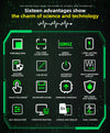 BSIDE New Touch Screen Digital Oscilloscope+Signal Generator Dual Channel 50MHz Automatic detail image 3