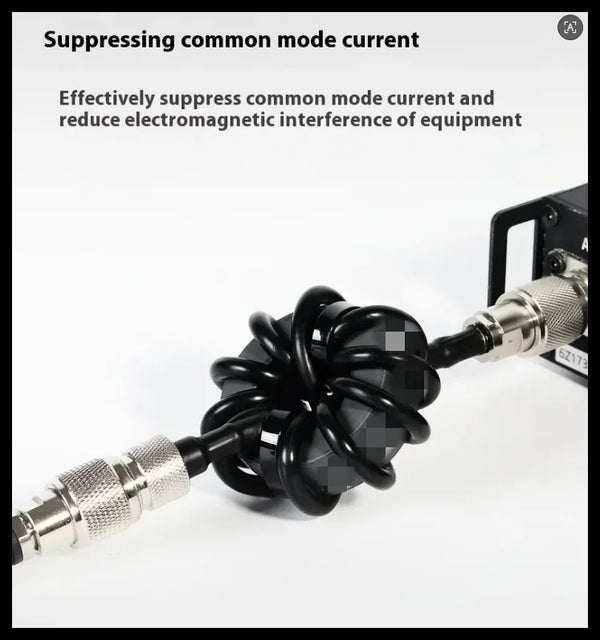 EM-25/ EM-43 1.8-30MHz Shortwave Choke Coil Magnetic Ring Shortwave 1:1 Current Balun For detail image 4