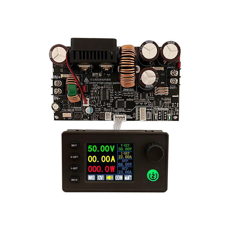 22A 1400W Buck Converter CC CV Step-Down Module LCD Adjustable Regulated Stabilized Voltage detail image 6