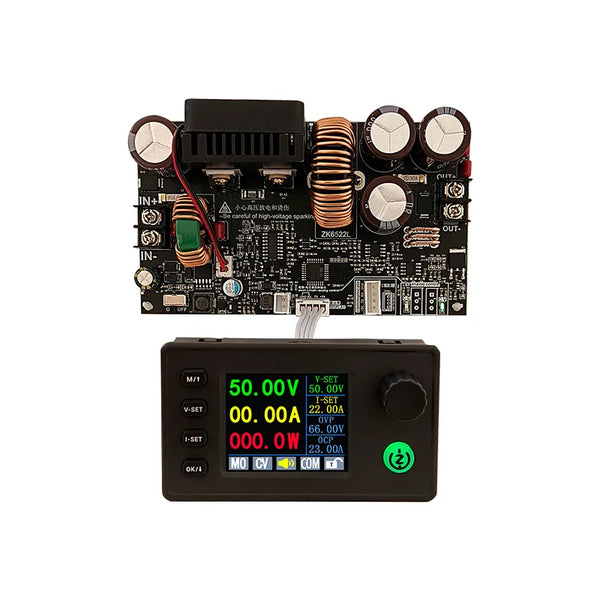 22A 1400W Buck Converter CC CV Step-Down Module LCD Adjustable Regulated Stabilized Voltage detail image 6