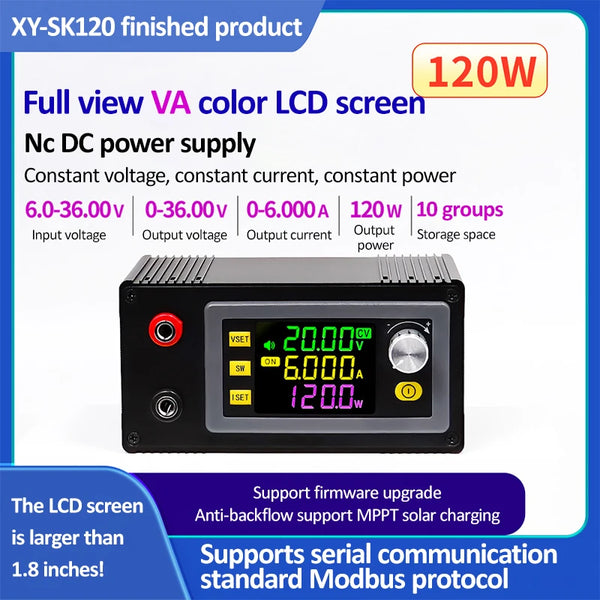 SK60 SK120 DC Buck Boost Converter CNC Adjustable Regulated Laboratory Power Supply Constant detail image 10