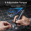 FNIRSI HS-03 Wireless Soldering Iron 10W Rechargeable Portable Soldering Iron 100-450 detail image 4