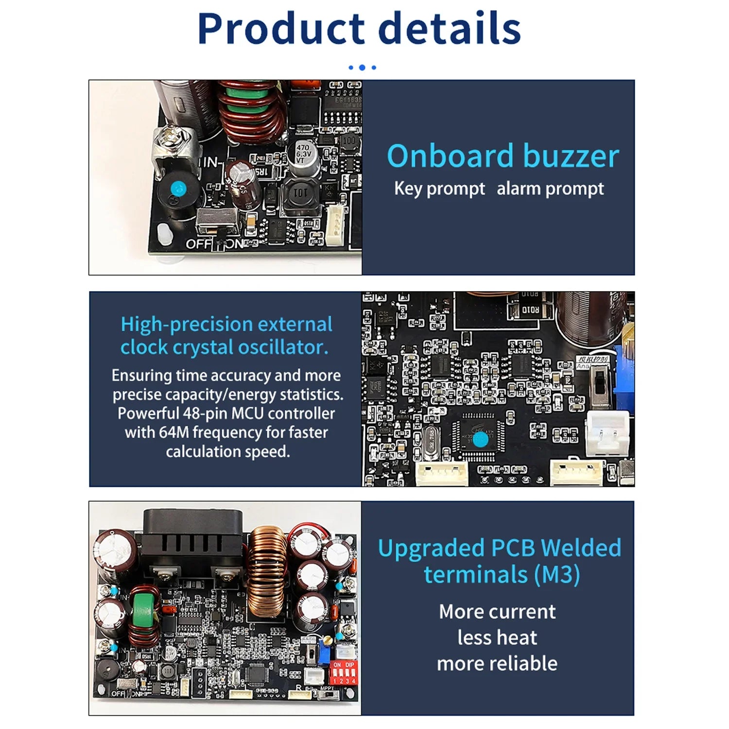 XY7025 70V/25A/1750W CNC Stabilized Voltage Power Supply Buck Converter CC CV Constant detail image 2