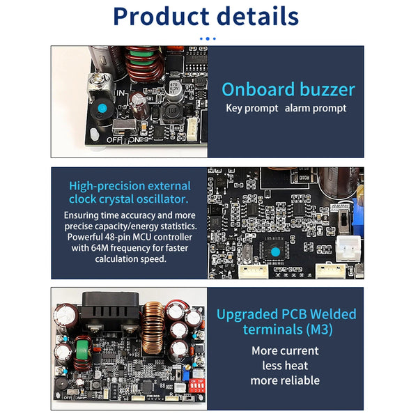 XY7025 70V/25A/1750W CNC Stabilized Voltage Power Supply Buck Converter CC CV Constant detail image 2
