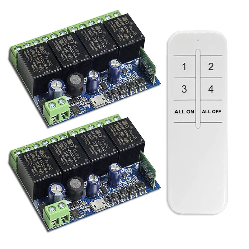 GERMA Input USB 5V DC 5 12 24 36 48V eWeLink Smart Wifi Switch Wireless Relay Receiver detail image 9