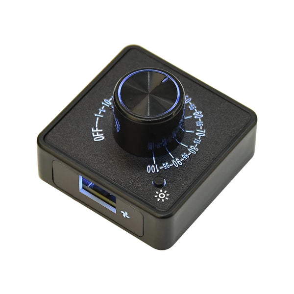 4 Wire Fan PWM Speed Controller PD QC Fast Charging Type C DC 24V 12V 5V Cooling Fan Speed detail image 7