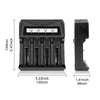 Intelligent LCD Battery USB Charger - 1/2/4 Slots for 18650 4.2V Li-ion & 1.2V Ni-MH AA/AAA detail image 6