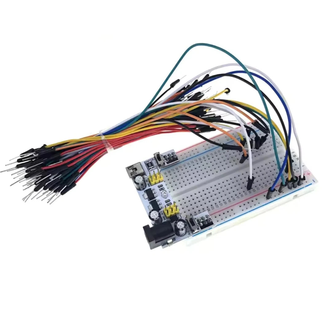 MB-102 Breadboard 400 830 Points Solderless PCB Prototype Board MB102 Power Module 65 detail image 9